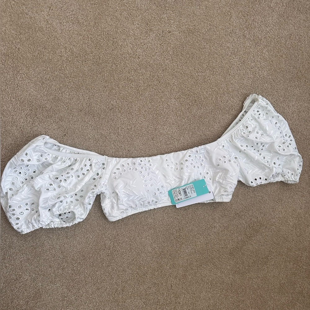 Seafolly Puff Sleeve Bandeau